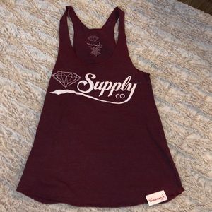 Diamond supply tank top